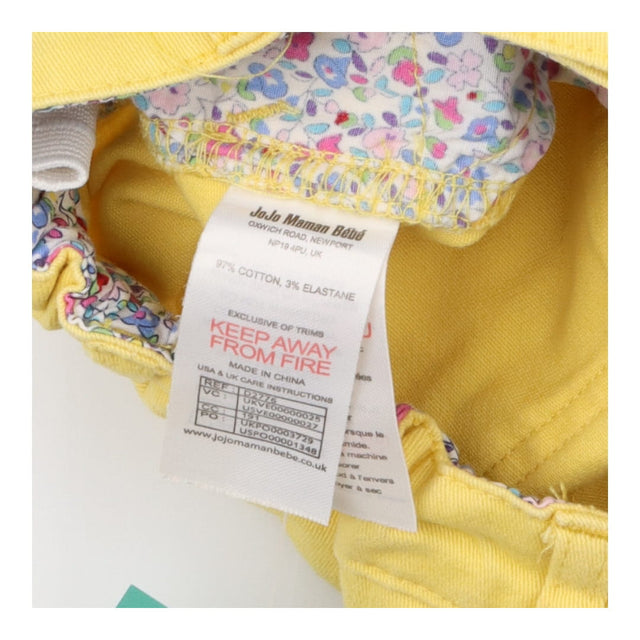 Trousers Pull On Yellow