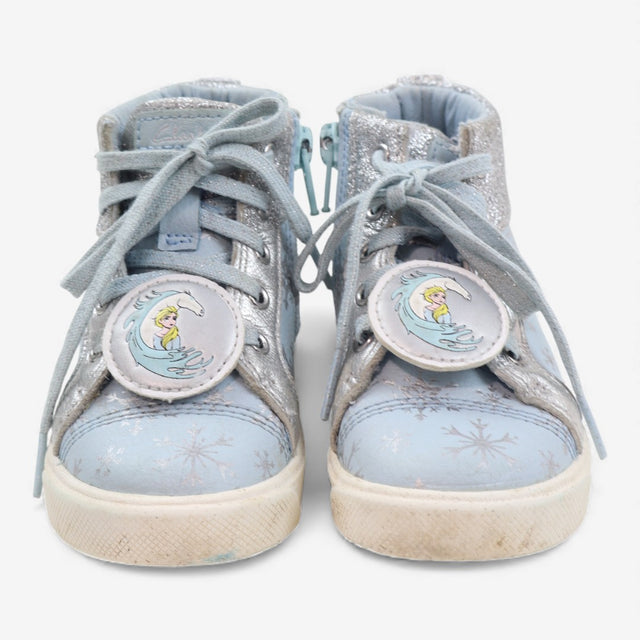 Boots Frozen blue silver
