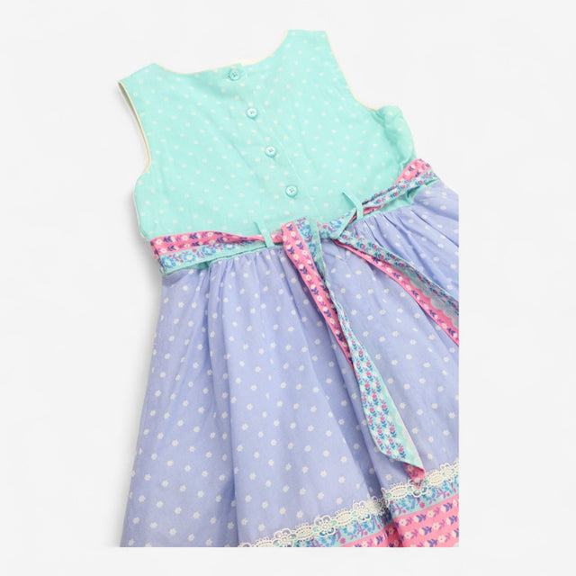 Dress Woven Sleeveless Lilac and Pastels