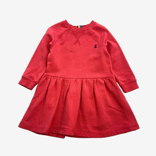 Coral Jersey Dress