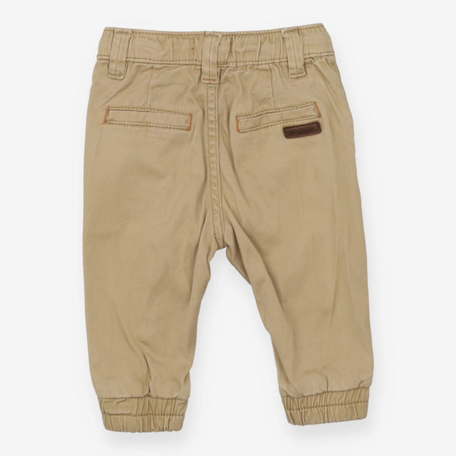 Cuffed Chino Trouser - Sand