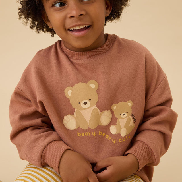 Teddy Bear Oversized Sweatshirt