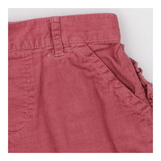 Pink Cord Shorts