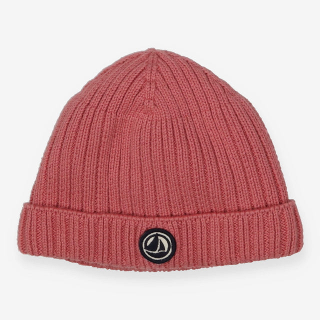Beanie Cable Knit Pink