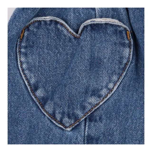 Paperbag Jeans dark Heart Pockets star Lining