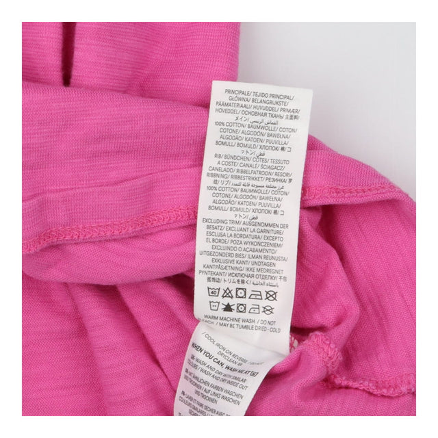 Dress jersey pink red apple blue sleeves stripes