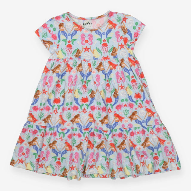 Dress SS jersey blue mermaids