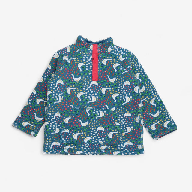 Snuggle Fleece Blue Goose