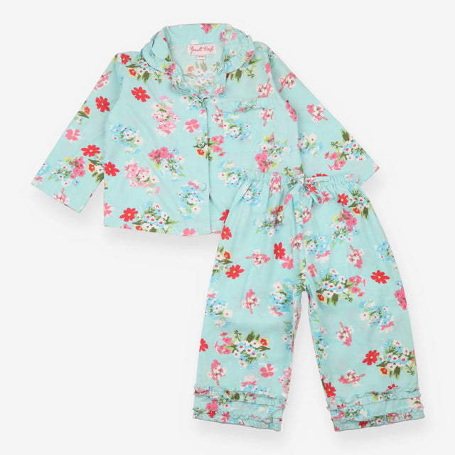Powell Craft Pyjamas Blue Floral