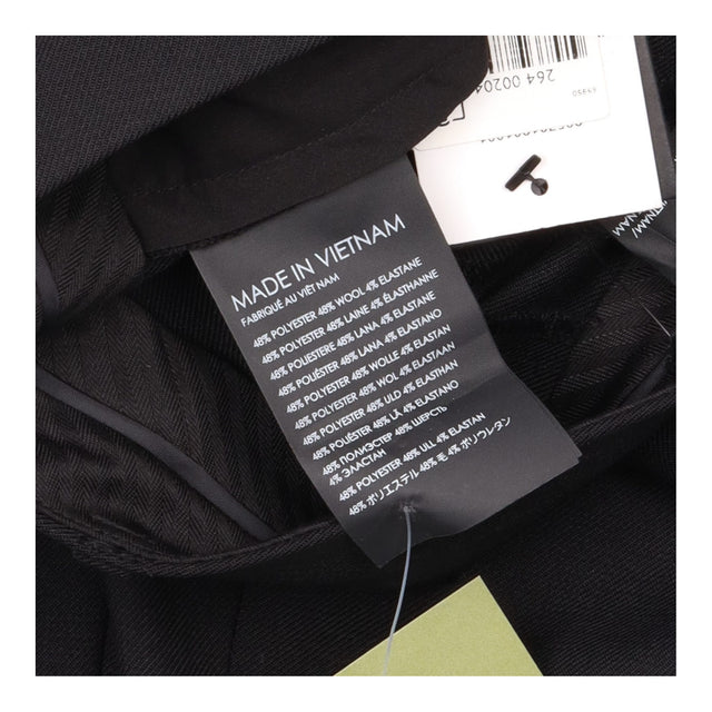 Club Monaco Black Tailored Straight Leg Trousers P