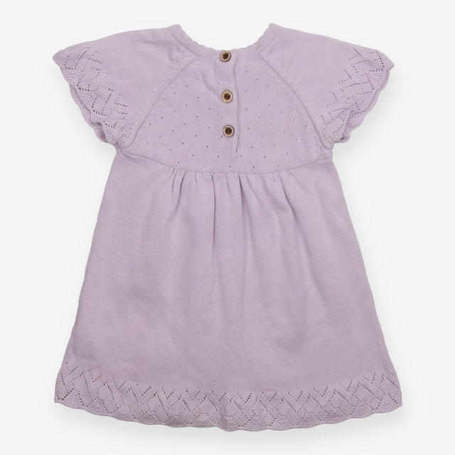 Purple Knit Dress