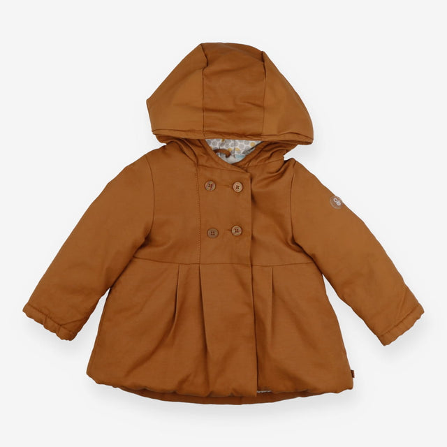Coat Rust Coloured Fleece Lined
