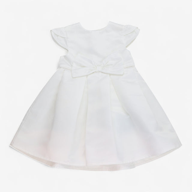 Dress white silk special occasion