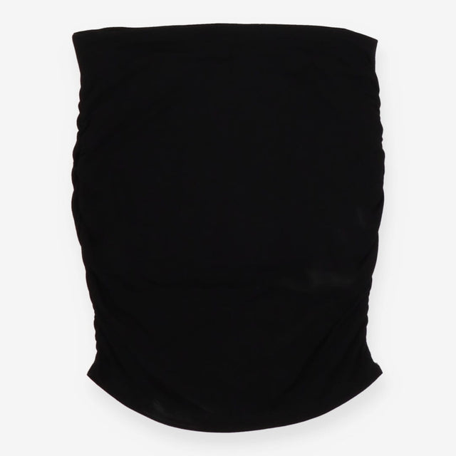 Baukjen Black Ruched Bandeau Top