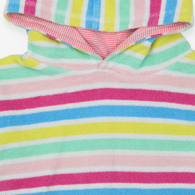 Cover up towelling stripes hood