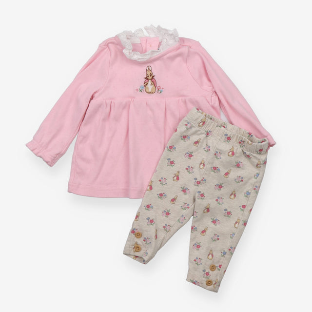 Dress leggings pink flopsy rabbit