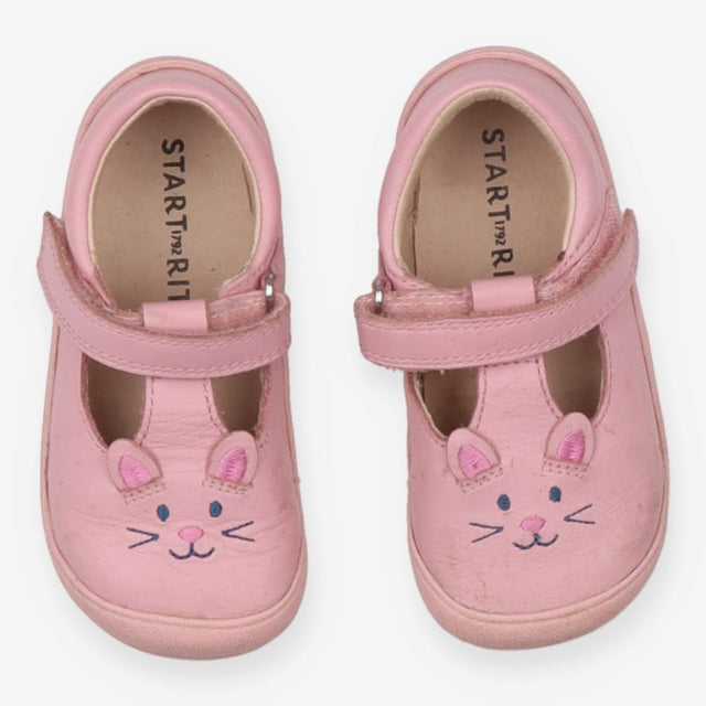 Pink Kitten T-bar Shoes