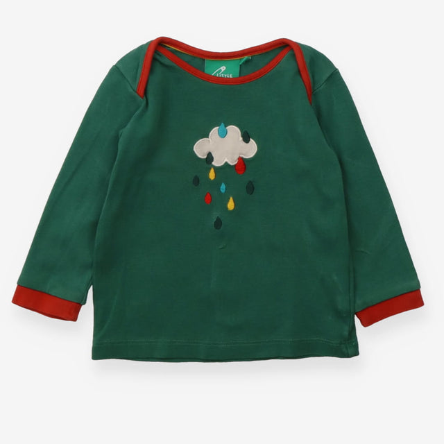 Green Rain Cloud Long Sleeve