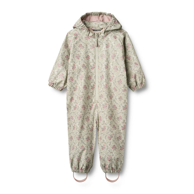 Slightly Green Flowers Mika Rainsuit