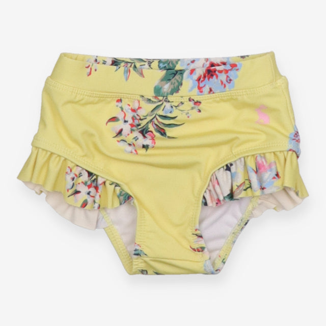 Yellow Floral Bikini Bottoms