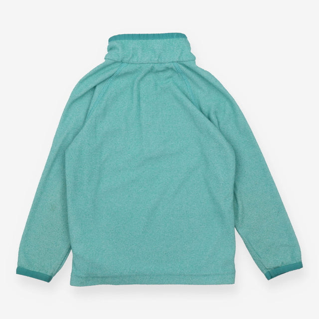 Sweater fleece 1/4 zip green