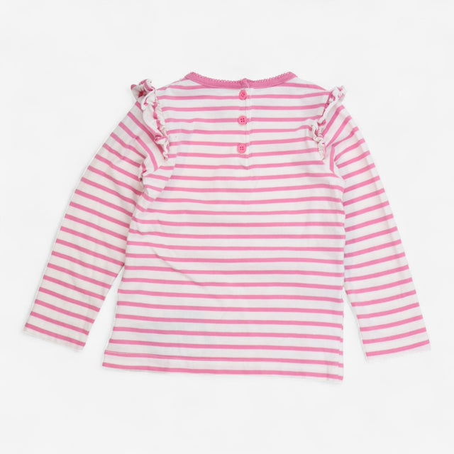 Pink Striped Long Sleeve T-Shirt Guinea Pig at Win
