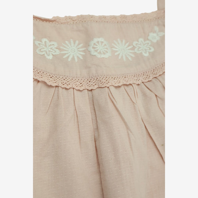 strappy pink tunic