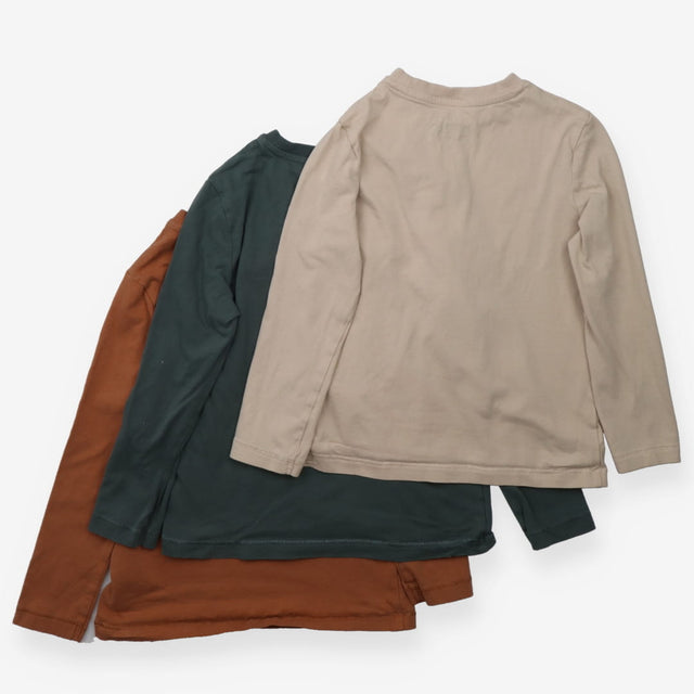 LS tops beige khaki and rust