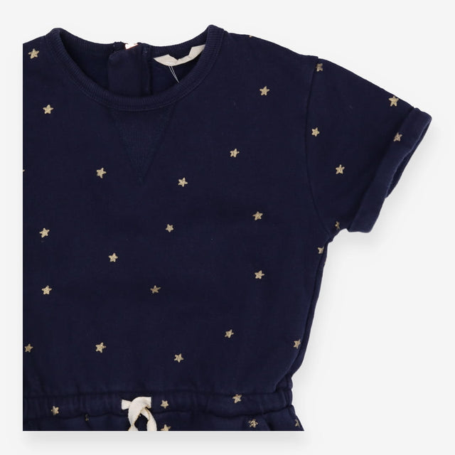 Navy jumpsuit with stars