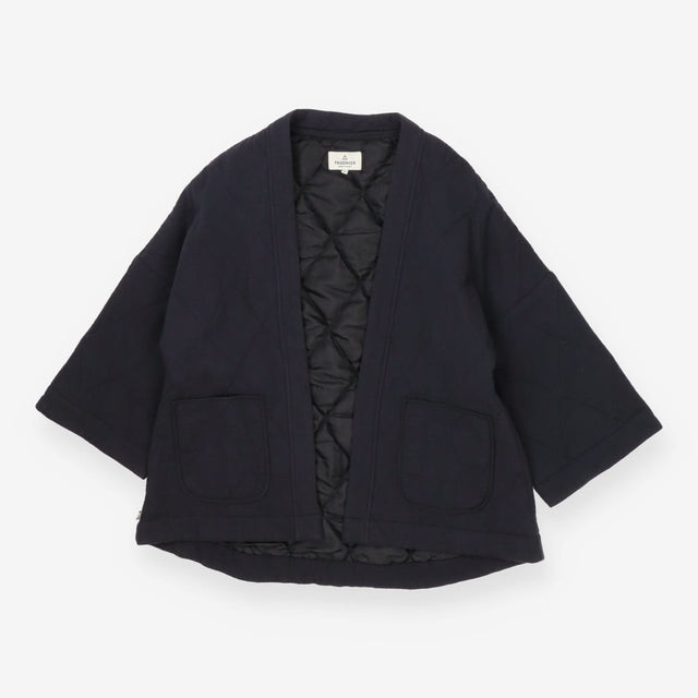 Quilted Overshirt Black