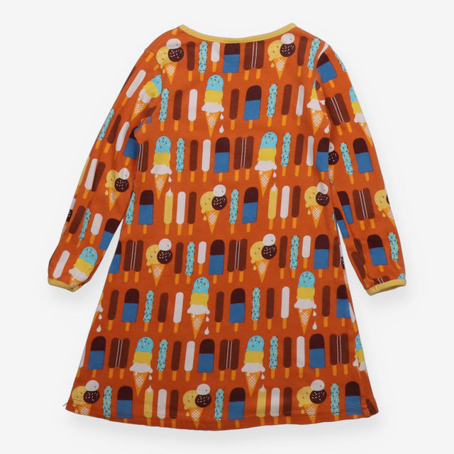 Dress Light Brown with Ice Creams