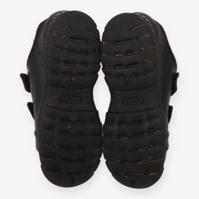 boys black school shoes