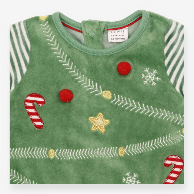 Christmas tree bodysuit