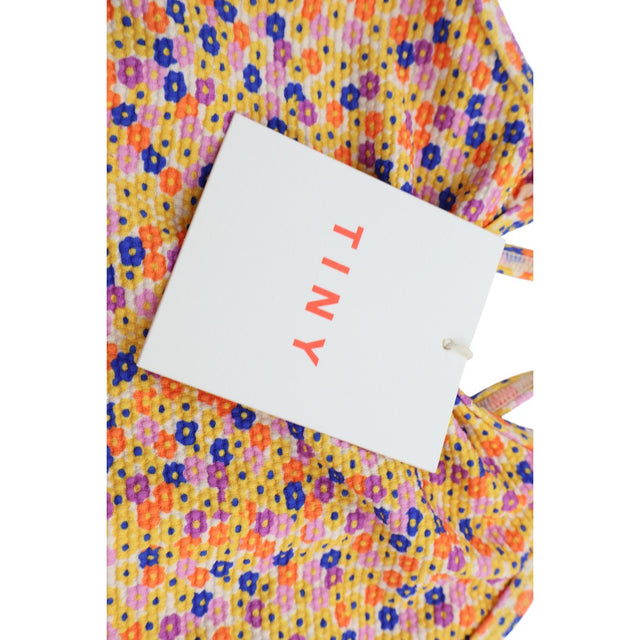 Swimming Costume Frill Strap Floral Print