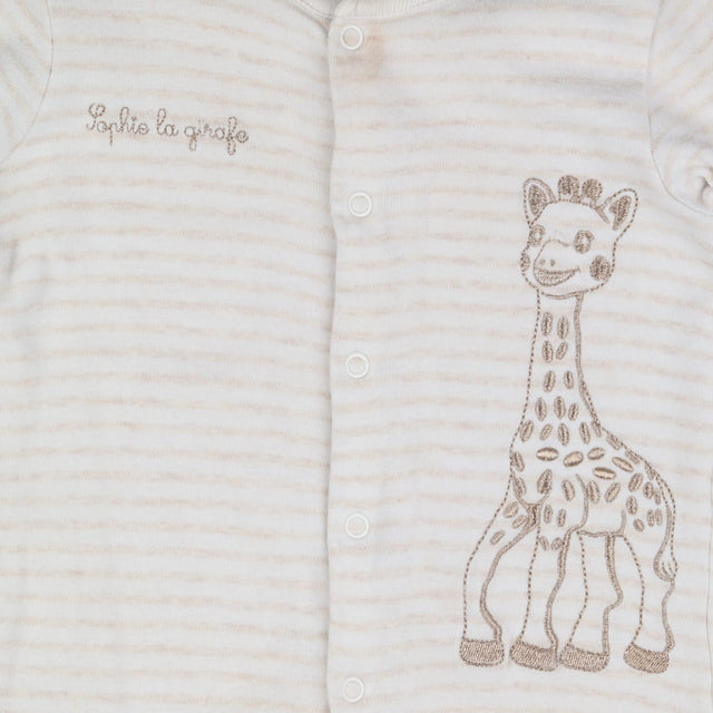 Striped Giraffe Sleepsuit - Sophie La Girafe