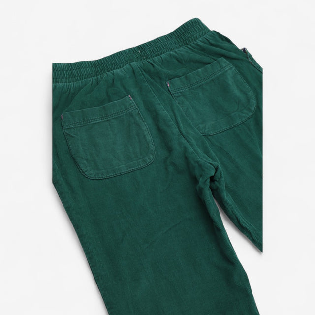Green Pull on Cords heart pocket