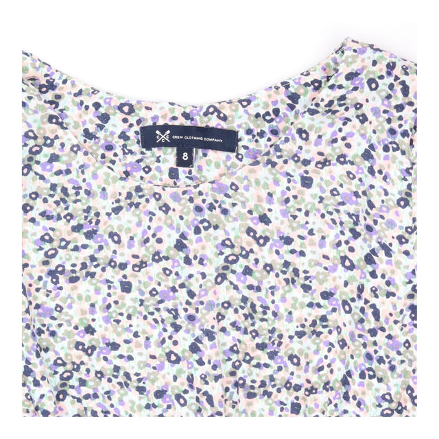 Multicolour Ditsy Floral Fit-and-Flare Midi Dress
