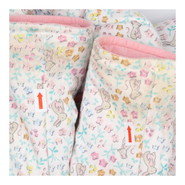 Coat pink cord mice jersey rabbits reversible
