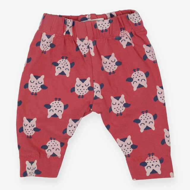 Leggings Pink Sleepy Owls