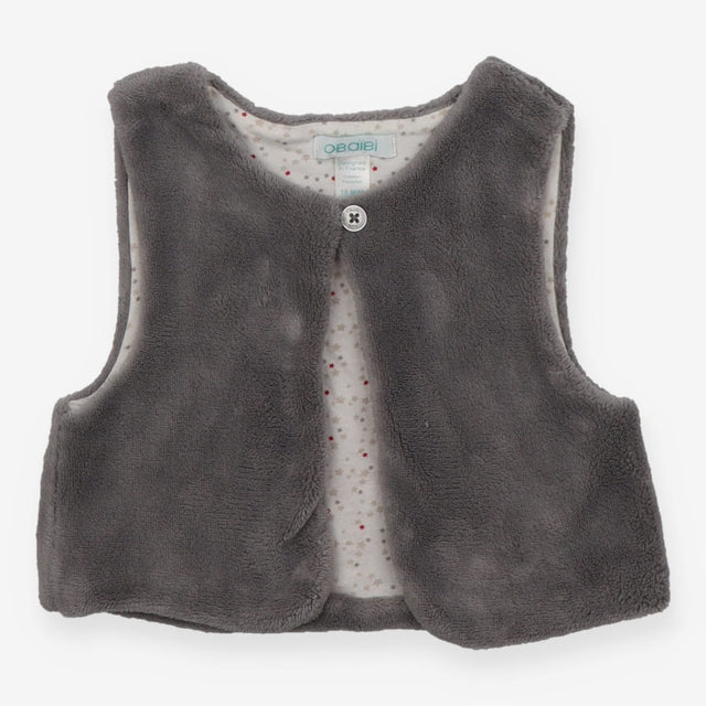 Grey Fur Gilet