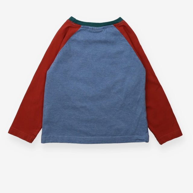 Tee Shirt Long Sleeve With Diplodocus, T-Rex and S