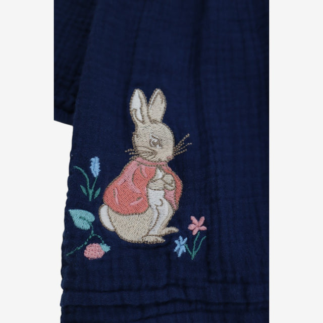 Dress LS navy flopsy rabbit