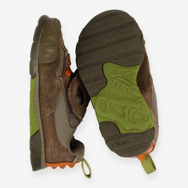 Trainer Shoe Brown Dinosaur Eye