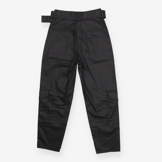 nu-in x Stefanie Geisinger Coated Denim Black Belt