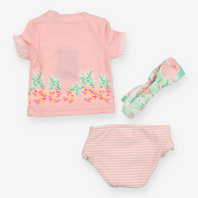 Pink Pineapple Swim Set