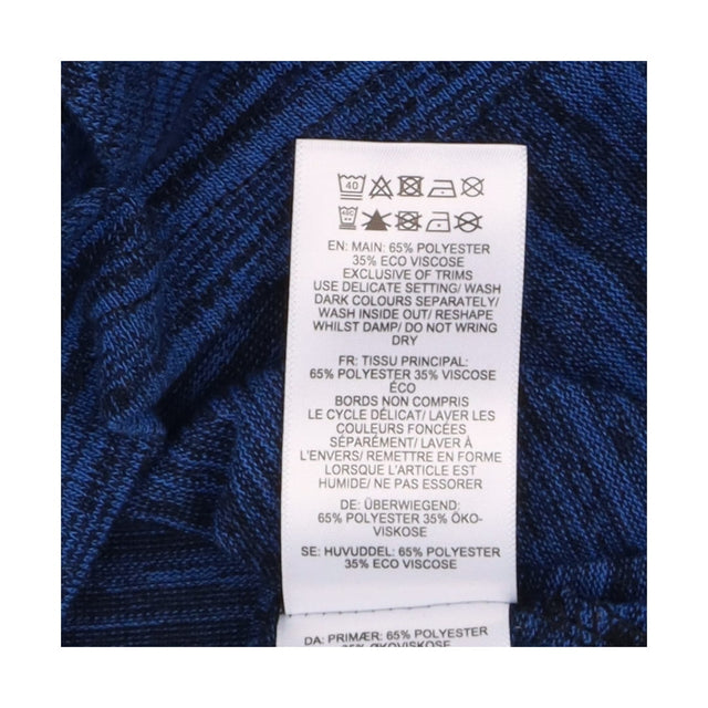 Nursing Dress Navy Blue Jersey Maternity Long Slee