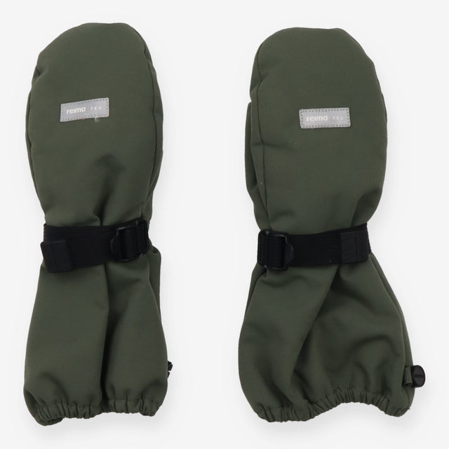 Green Ski Gloves