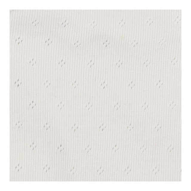 White bodysuit pointelle