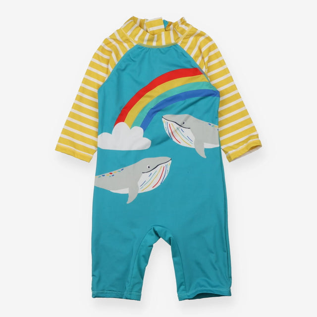 Sunsuit Whales & Rainbow