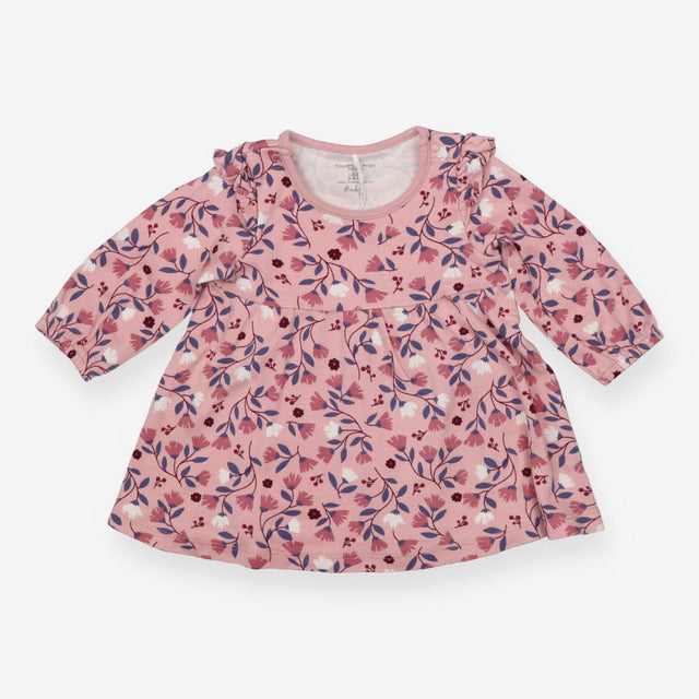 Pink Floral Baby Dress
